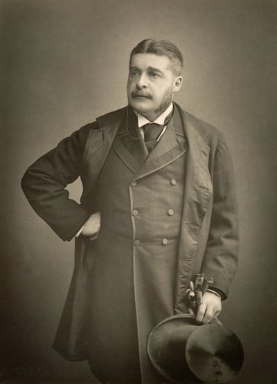 Sir Arthur Sullivan, compositor, fotografía de retrato de Stanislaus Walery